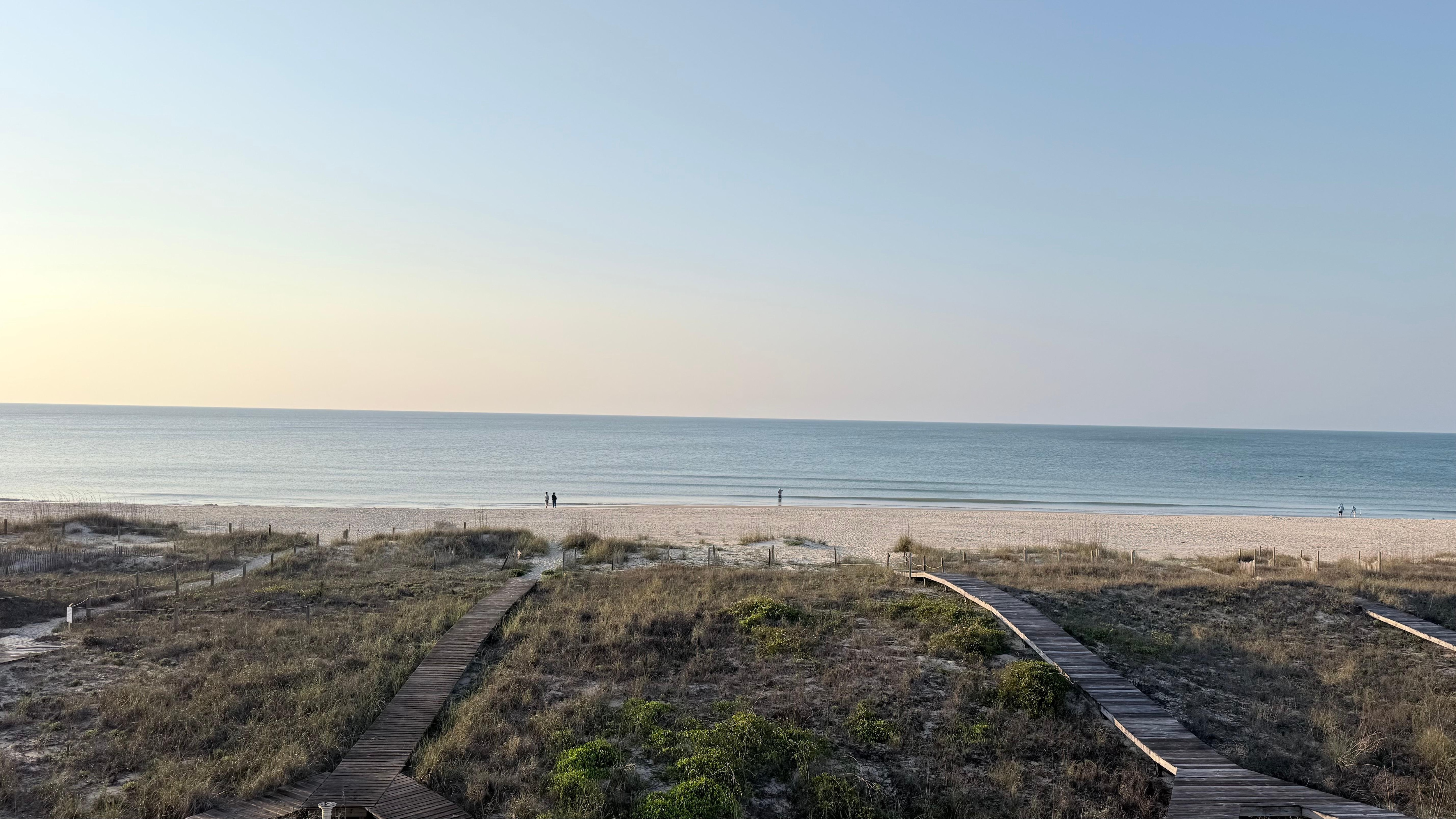 view from upper deck