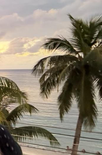 View from hotel balcony deck.  