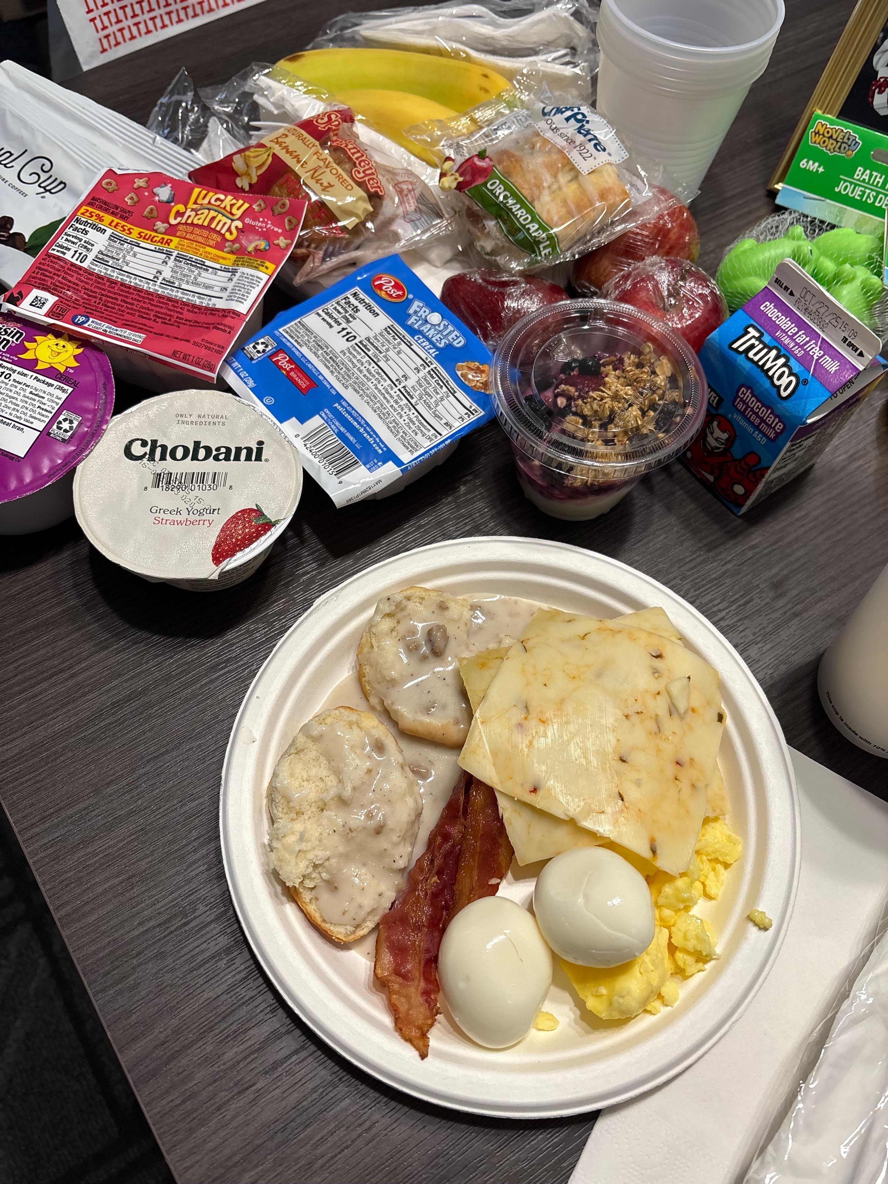 Great breakfast items 