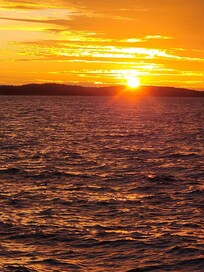 Sunrise at the dock.