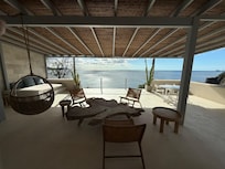 Upper deck off the main guest room