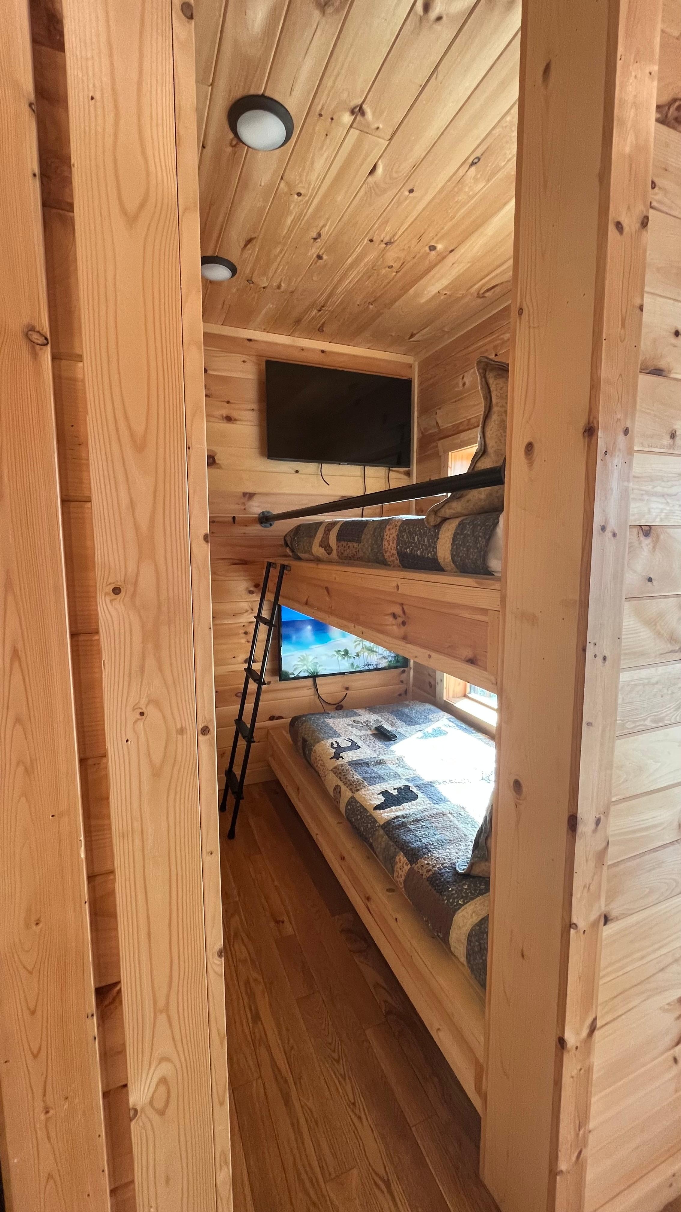 Bunk room was perfect for the kids.