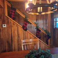 Loved all the Christmas decorations.