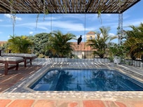 Terraza con vista y brisa fresca