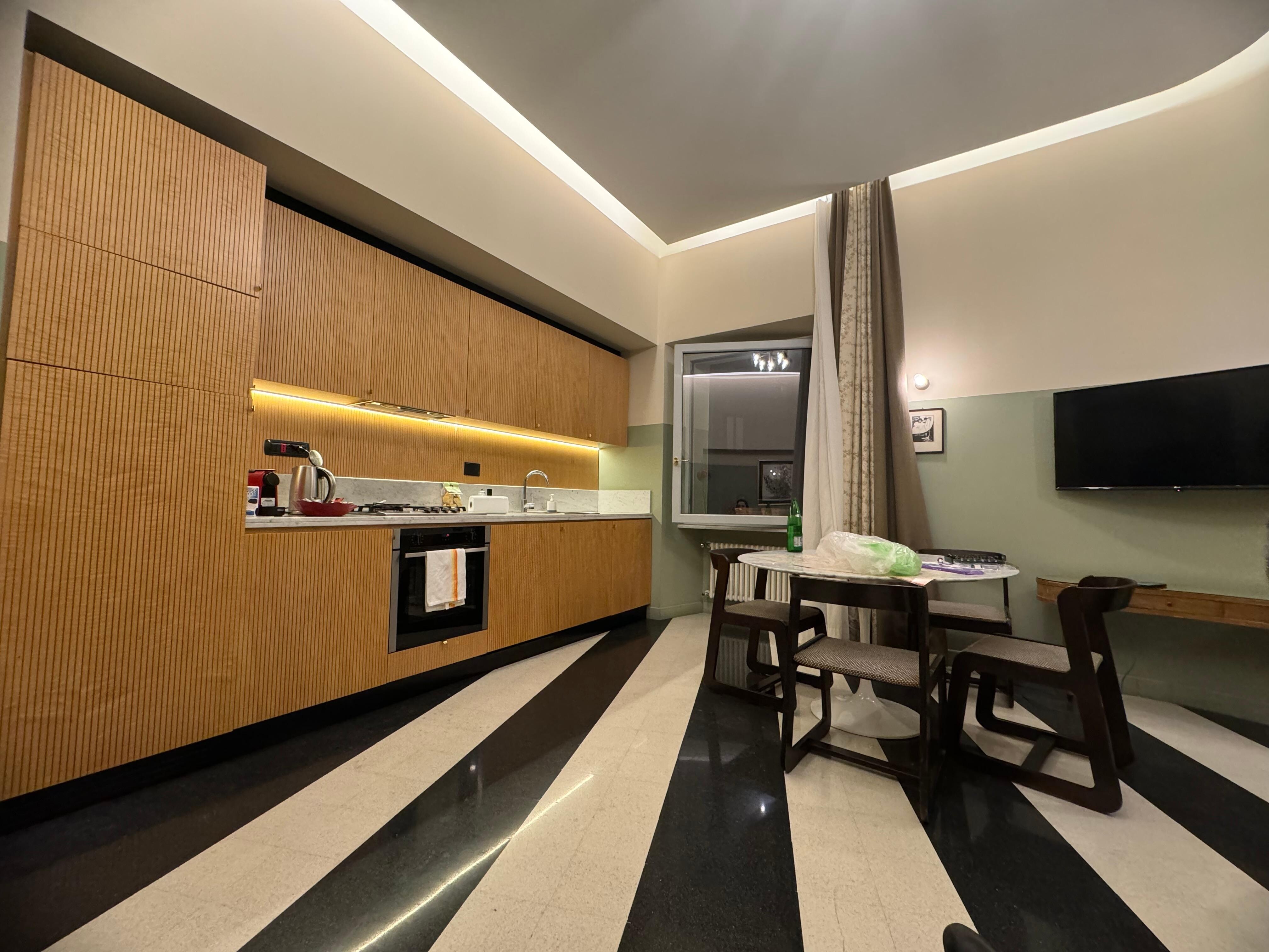 Sala e cozinha