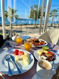 Breakfast with a view
