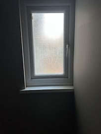 No curtains