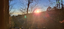 Incredible sunrises every morning from "The Porch".
