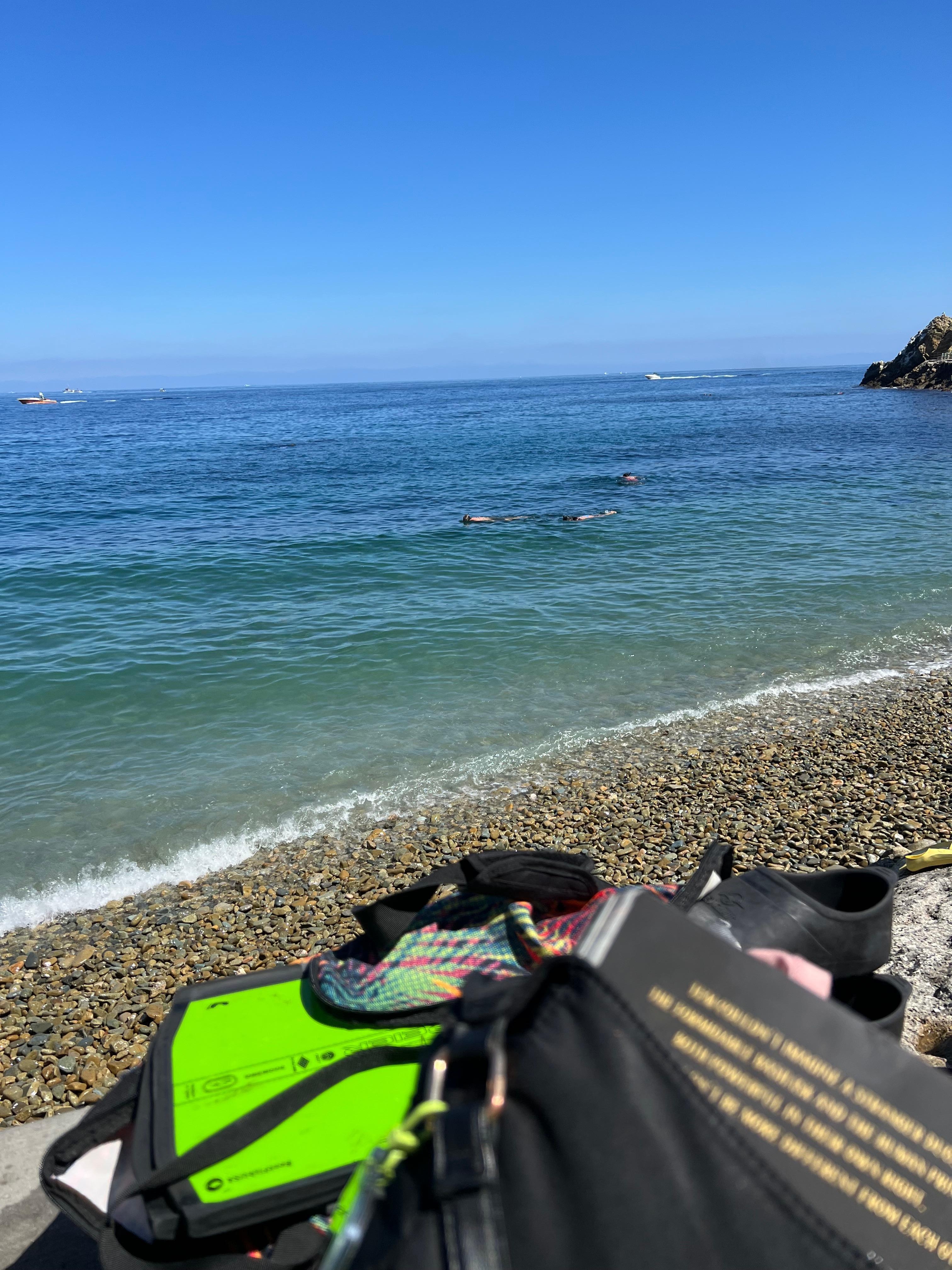 Snorkeling is close by.