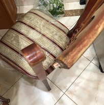 broken back chair