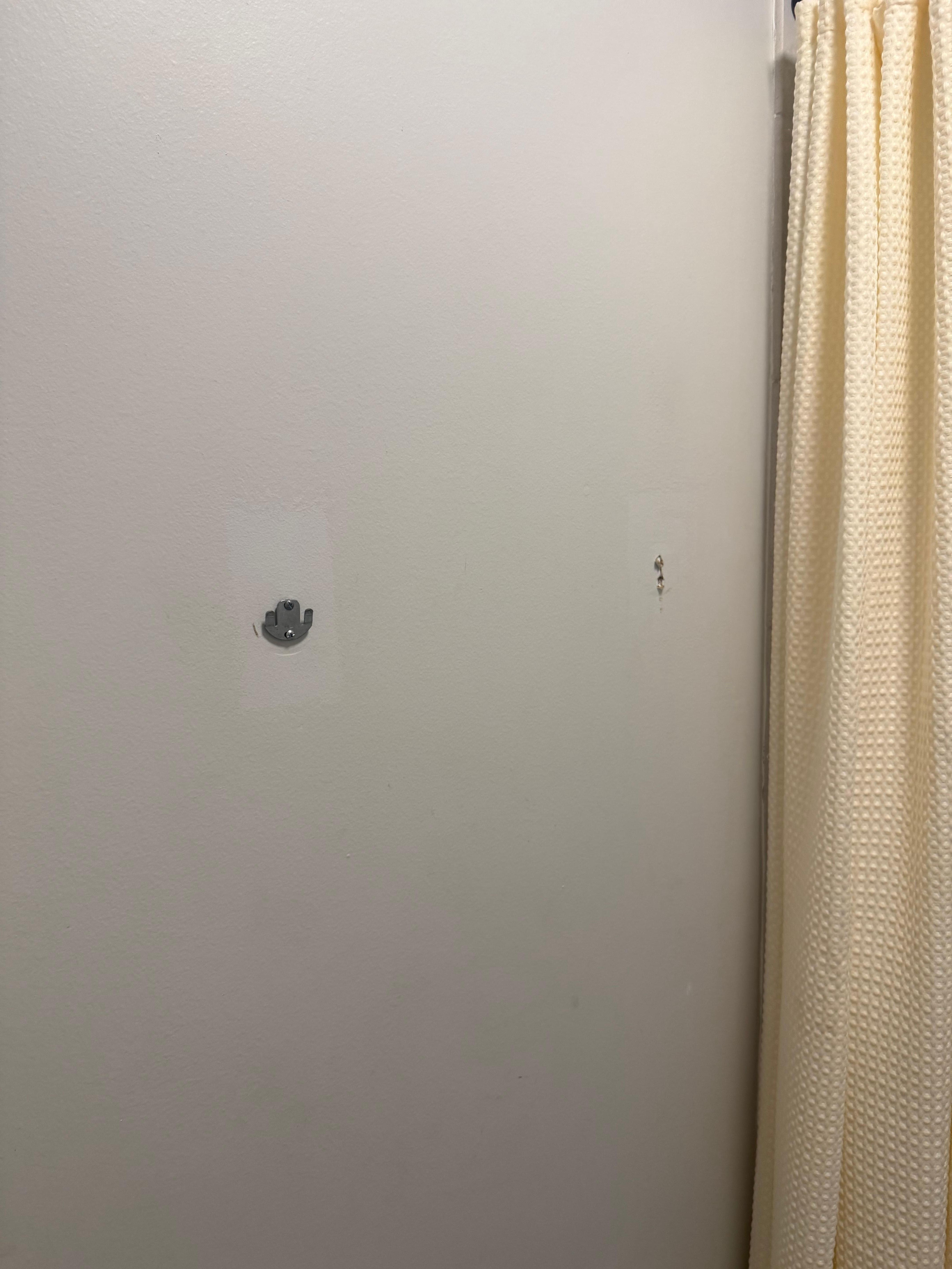 Towel Bar rail missing