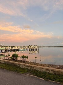 Sunset at nearby Green Turtle Club
