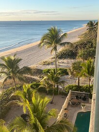 View from my oceanfront balcony