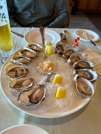 Local oysters