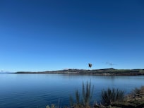Early morning view of the lake