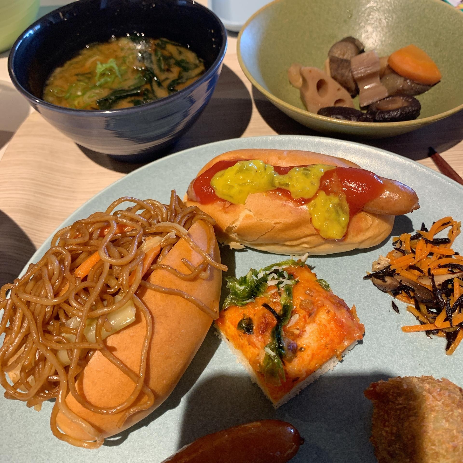 朝食バイキング