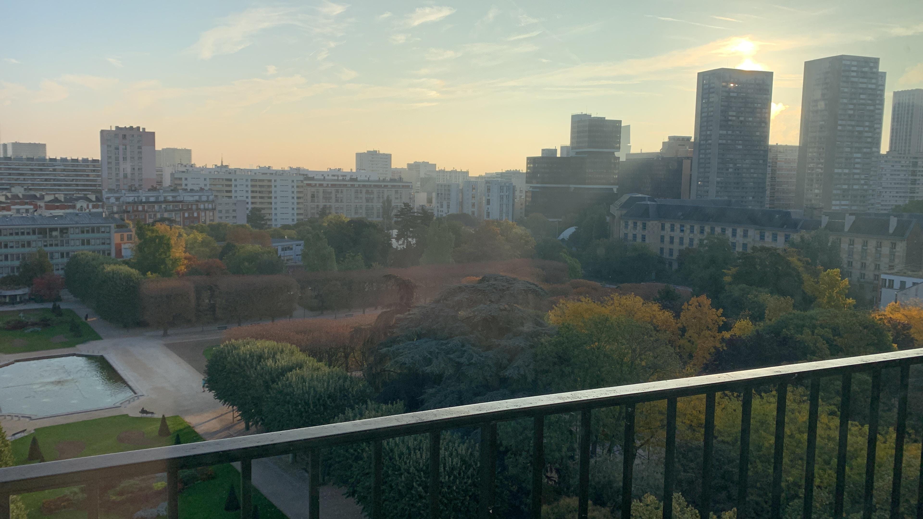 Der Blick ist einfach schön. 