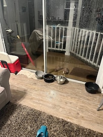 Extensive cleanup required due to flooding