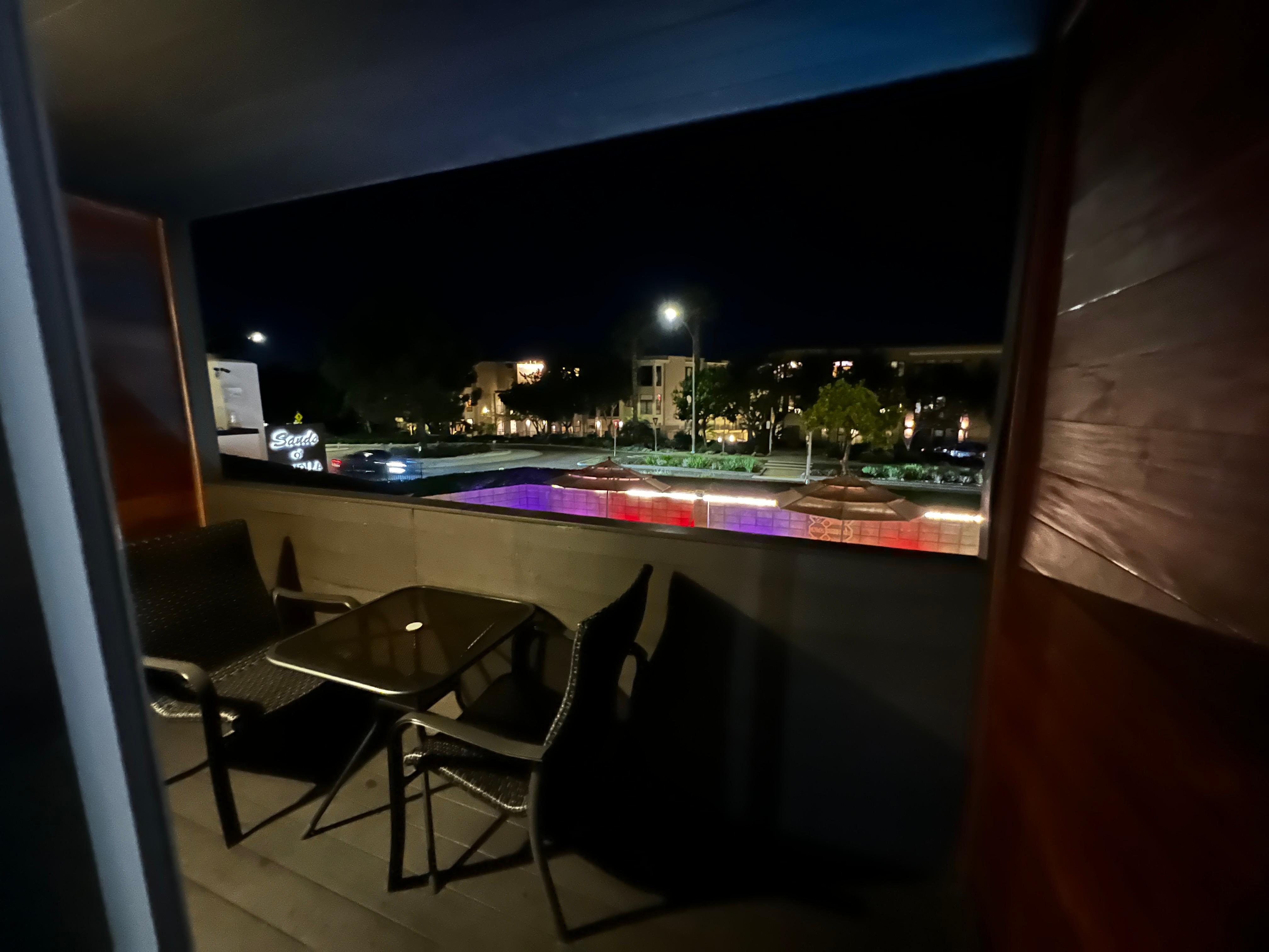 balcony view from the second floor