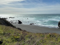 Beach near the house.
