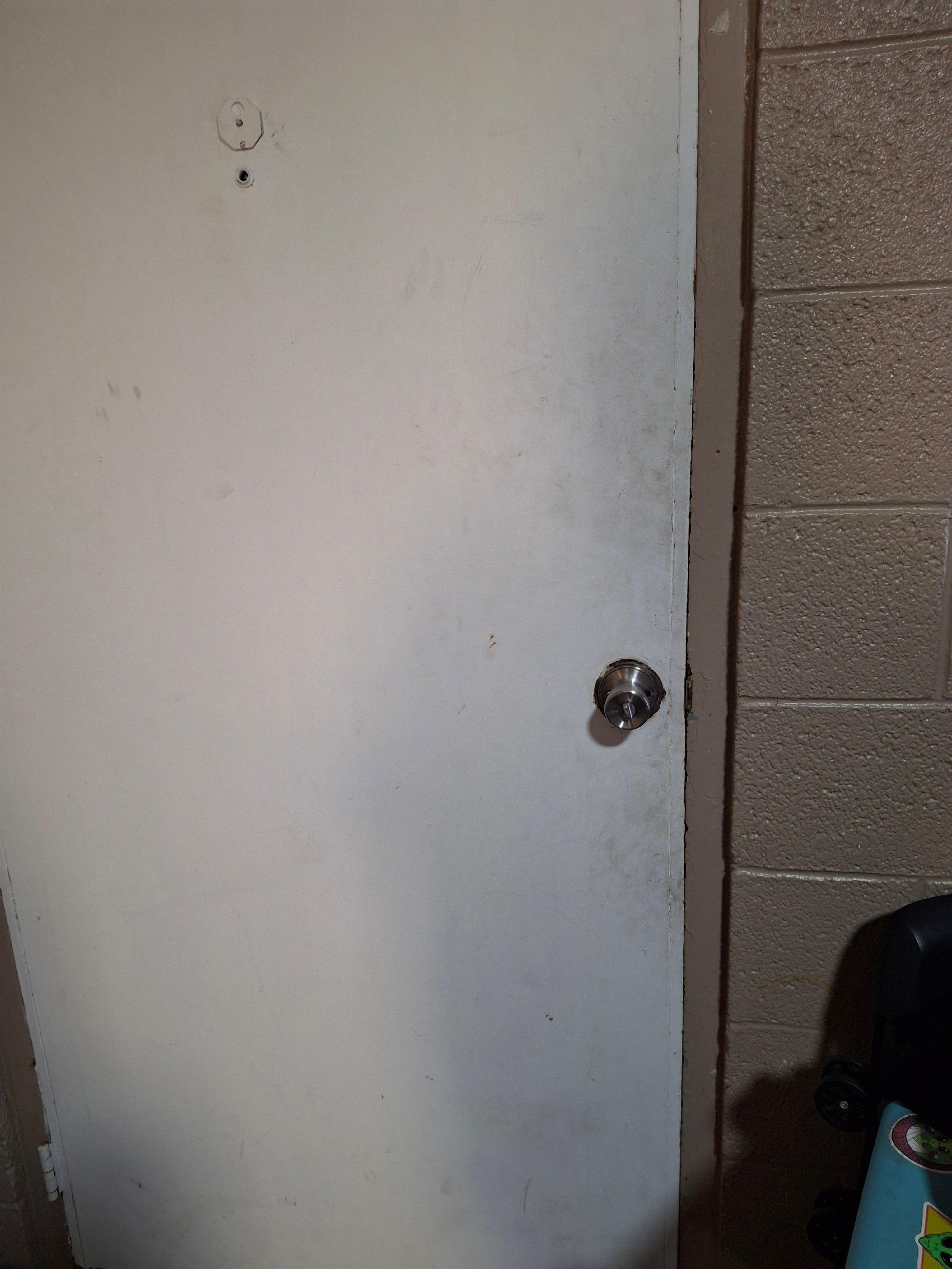 Gross front door like all you need is a rag and some cleaner.