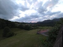 A view from the garden