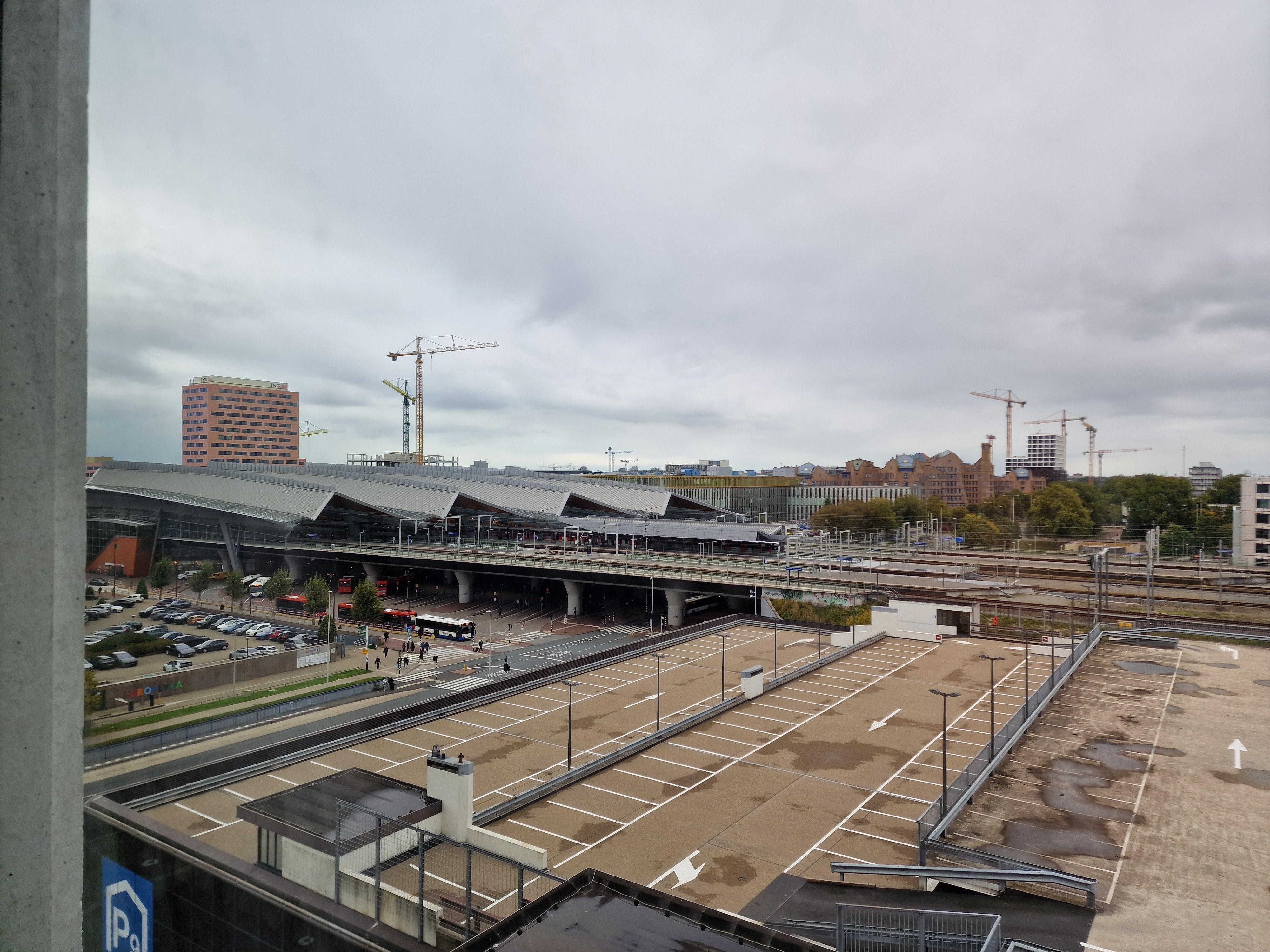 Uitzicht vanuit de kamer