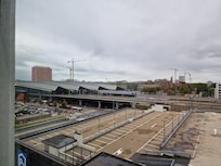 Uitzicht vanuit de kamer