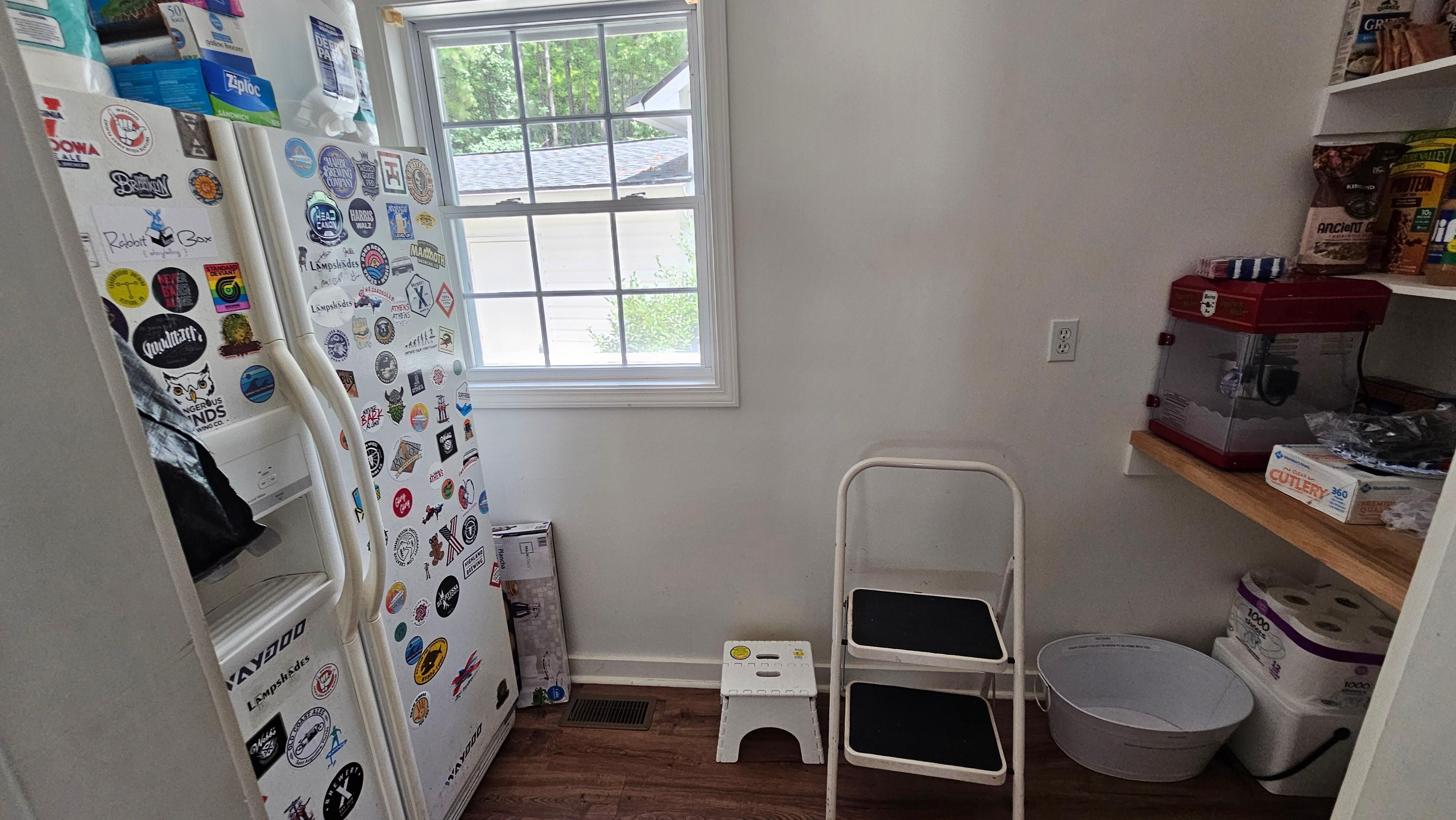 Walk-in Pantry area, extra refrigerator and plenty of room for your extra food