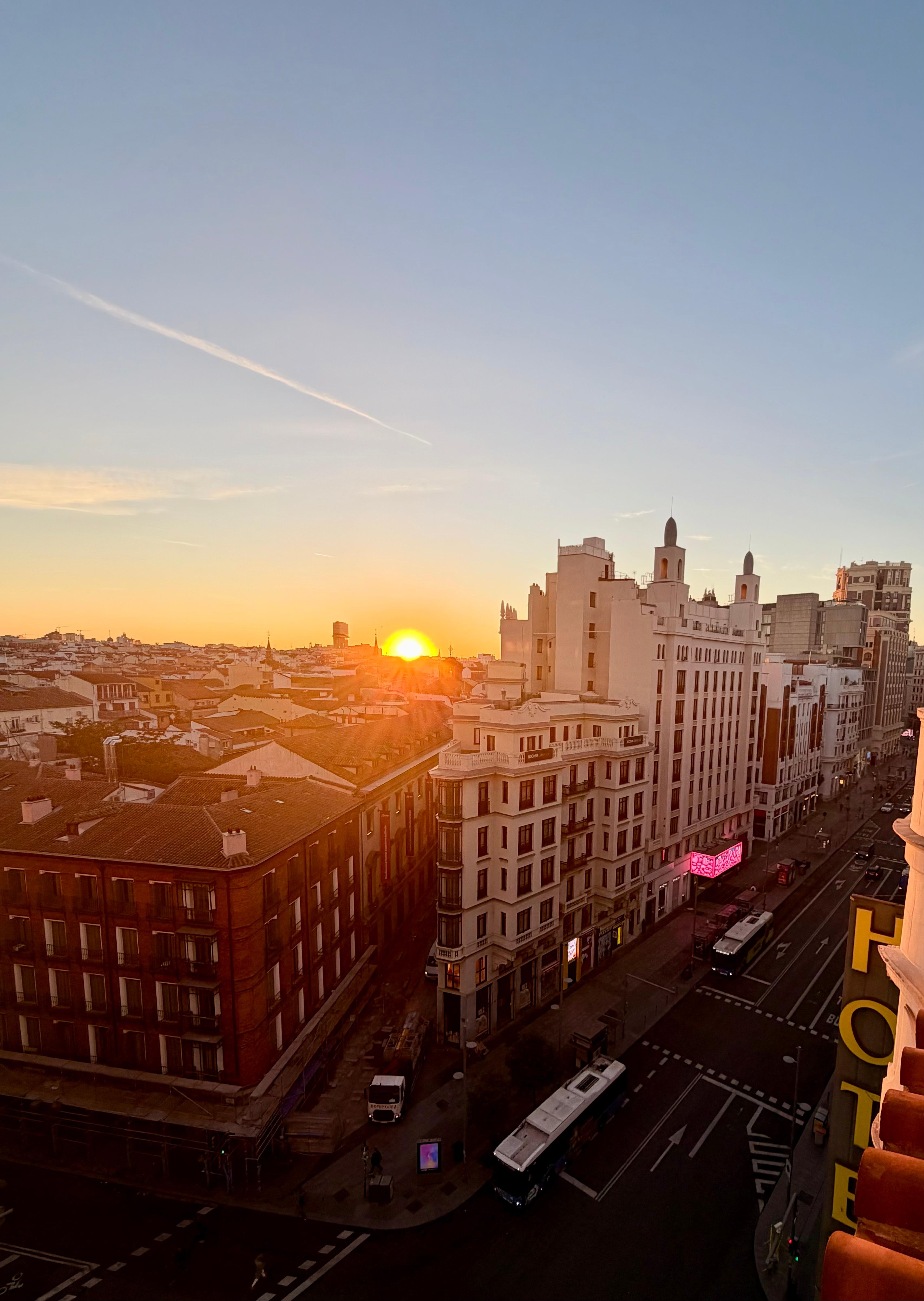 Sunrise from my window 