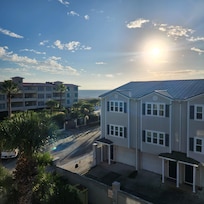 Sunshine from the balcony.