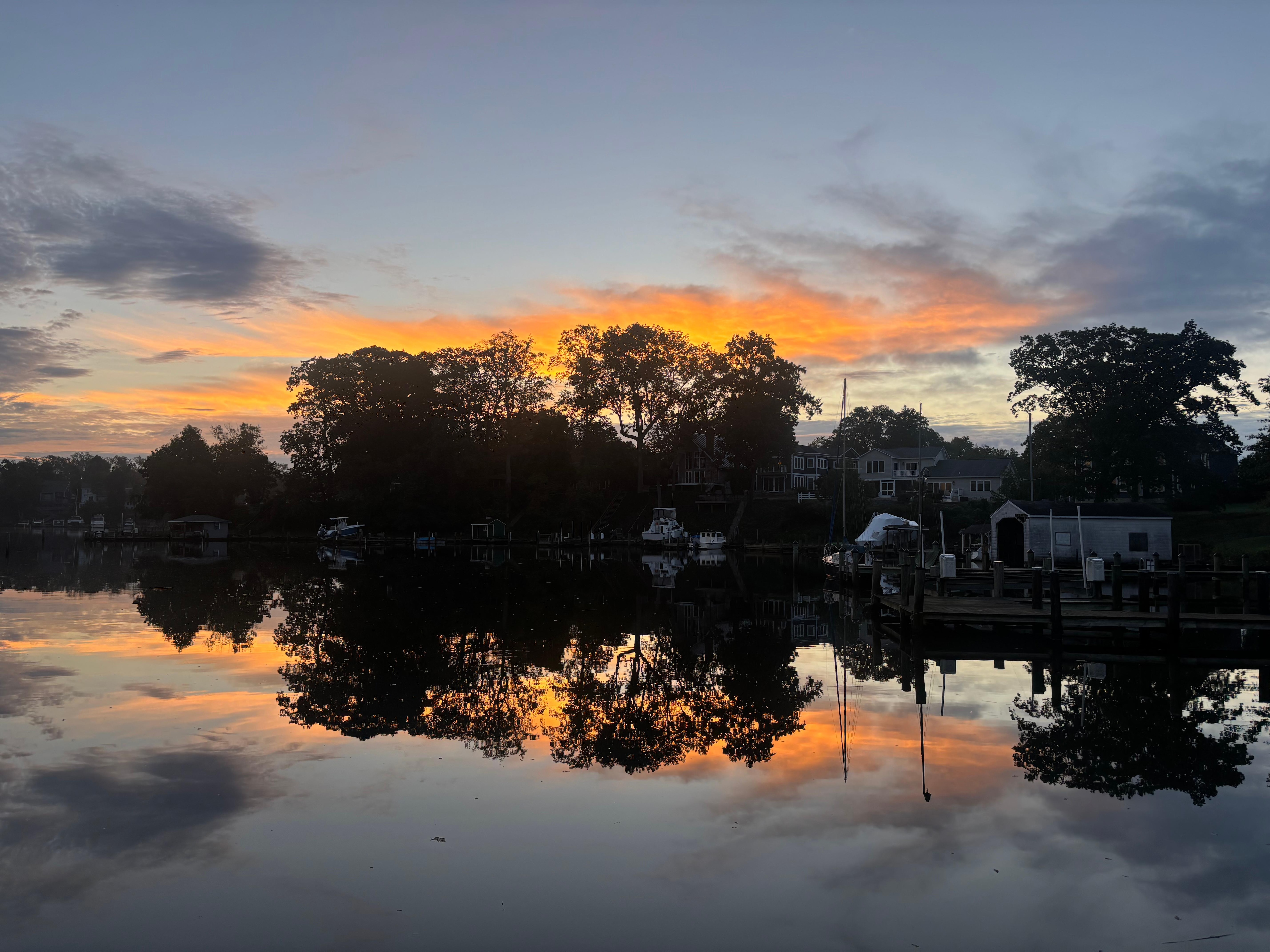 Stunning sunsets from the dock! 