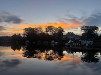 Stunning sunsets from the dock!