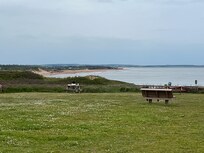 This is the view from Prince Edward Island National Park, about 2 minutes by bike and less than a 10-minute walk from the cottages.