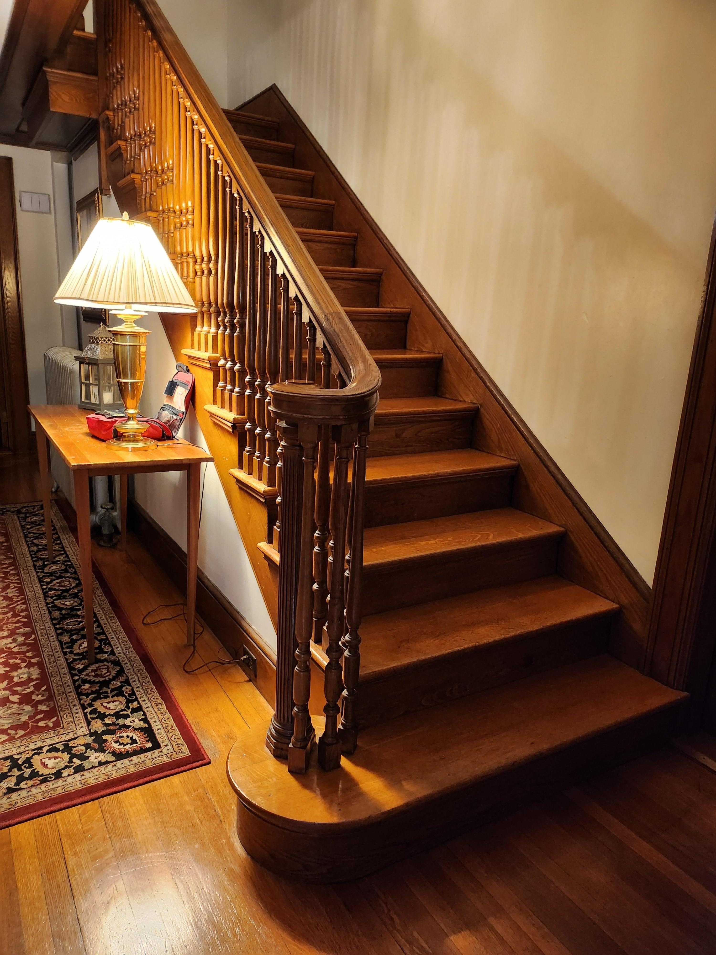 Stairs to 2nd floor