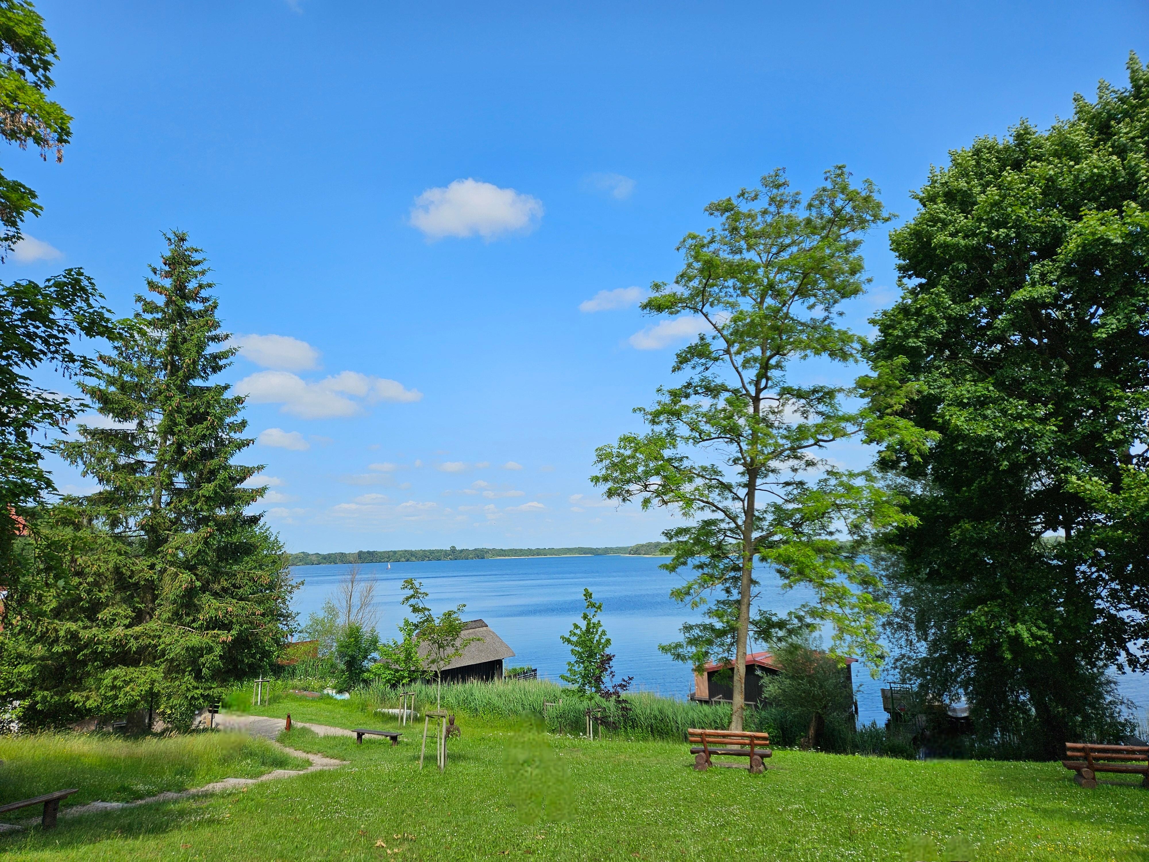 Blick auf dem Schaalsee