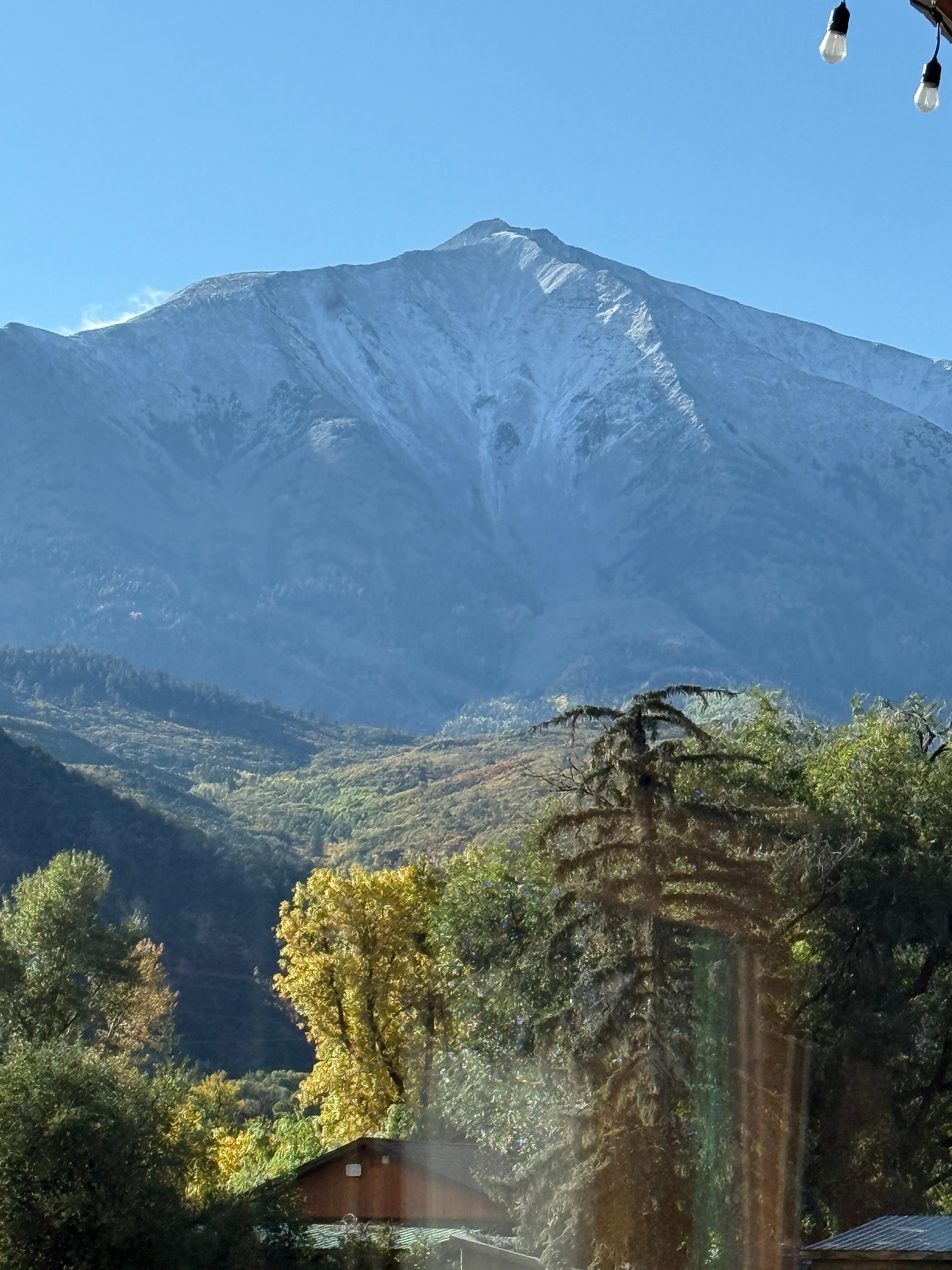 View from the. Kitchen 