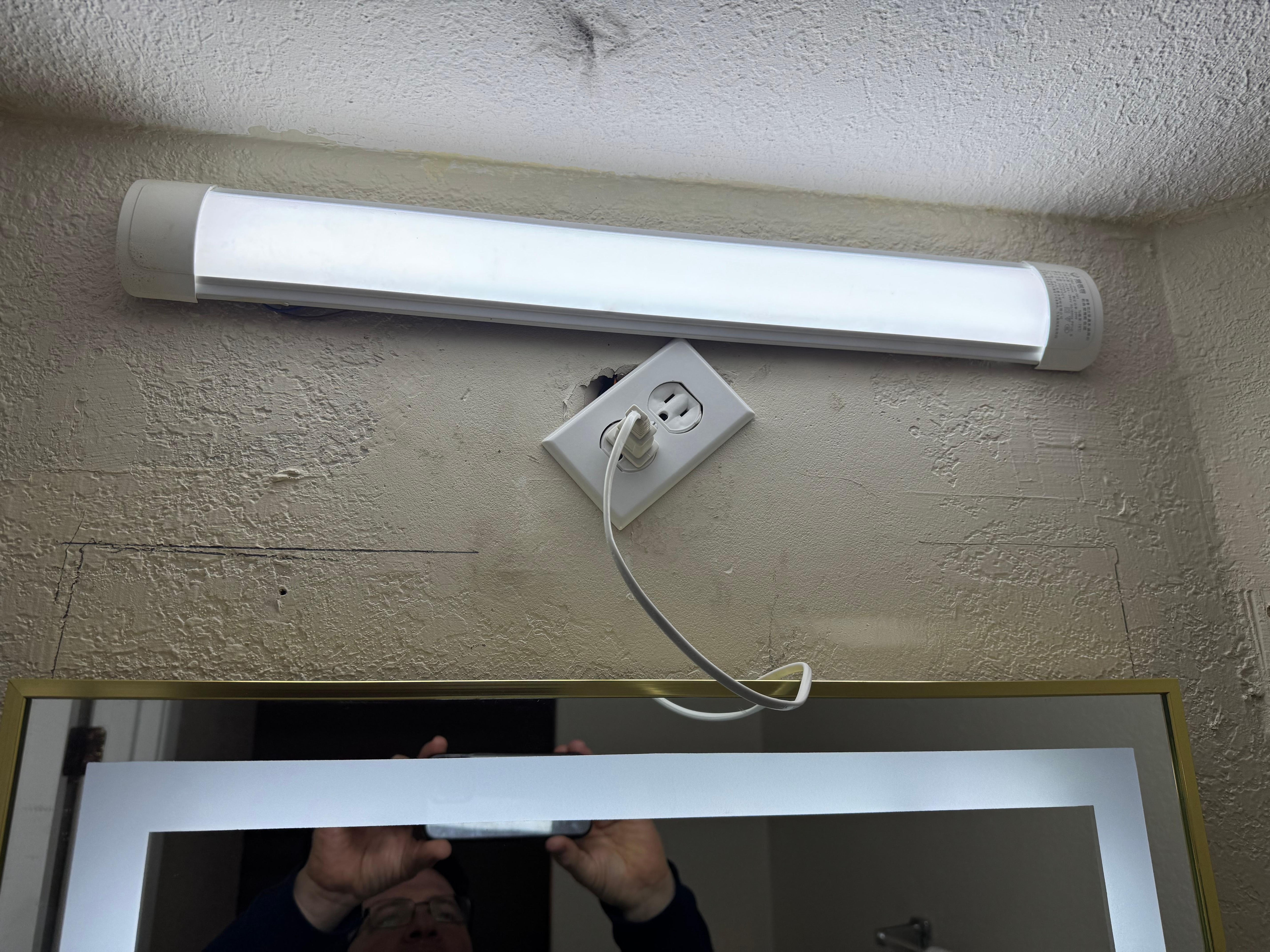 Broken power fixtures