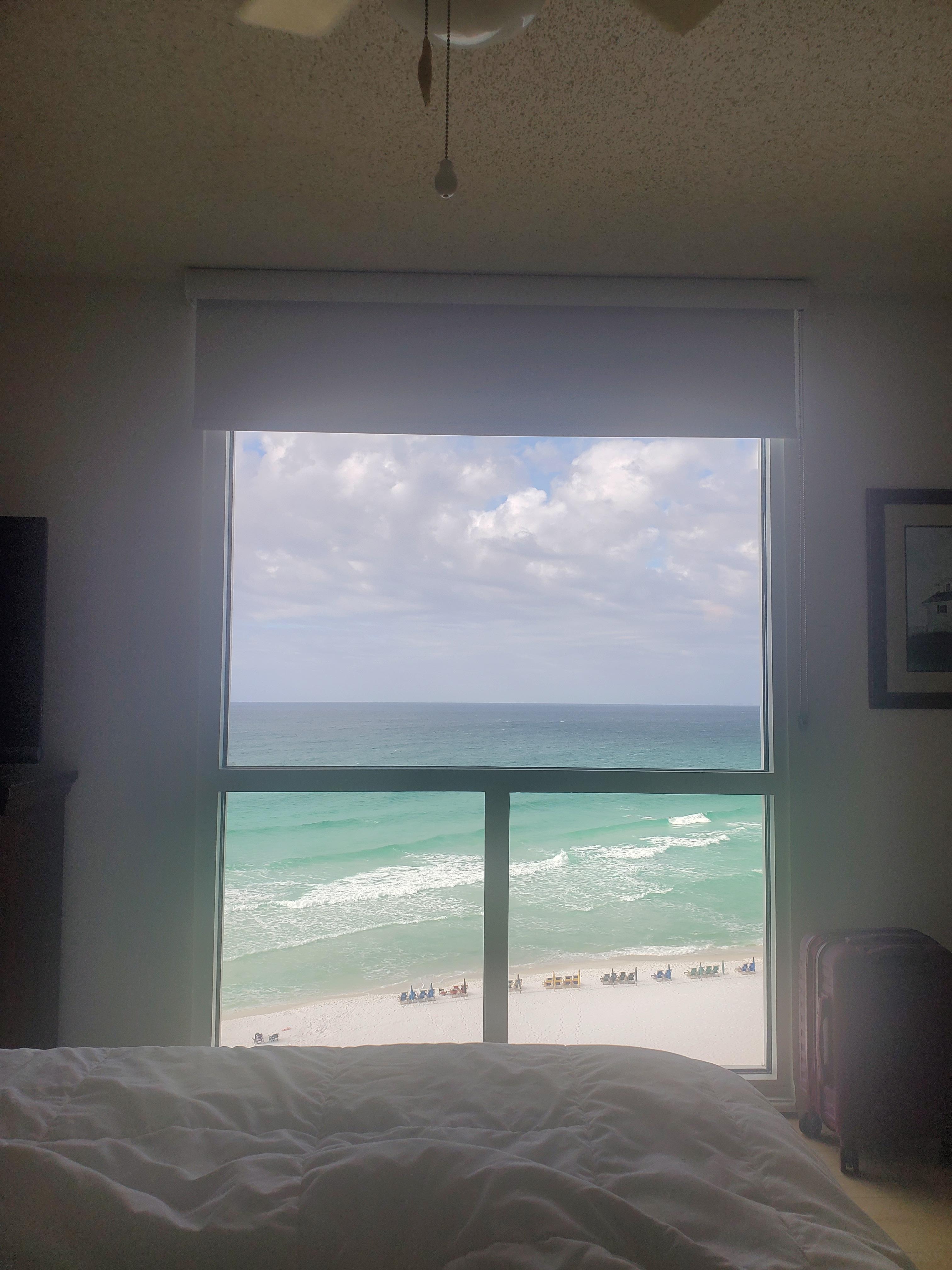 View from master bedroom 