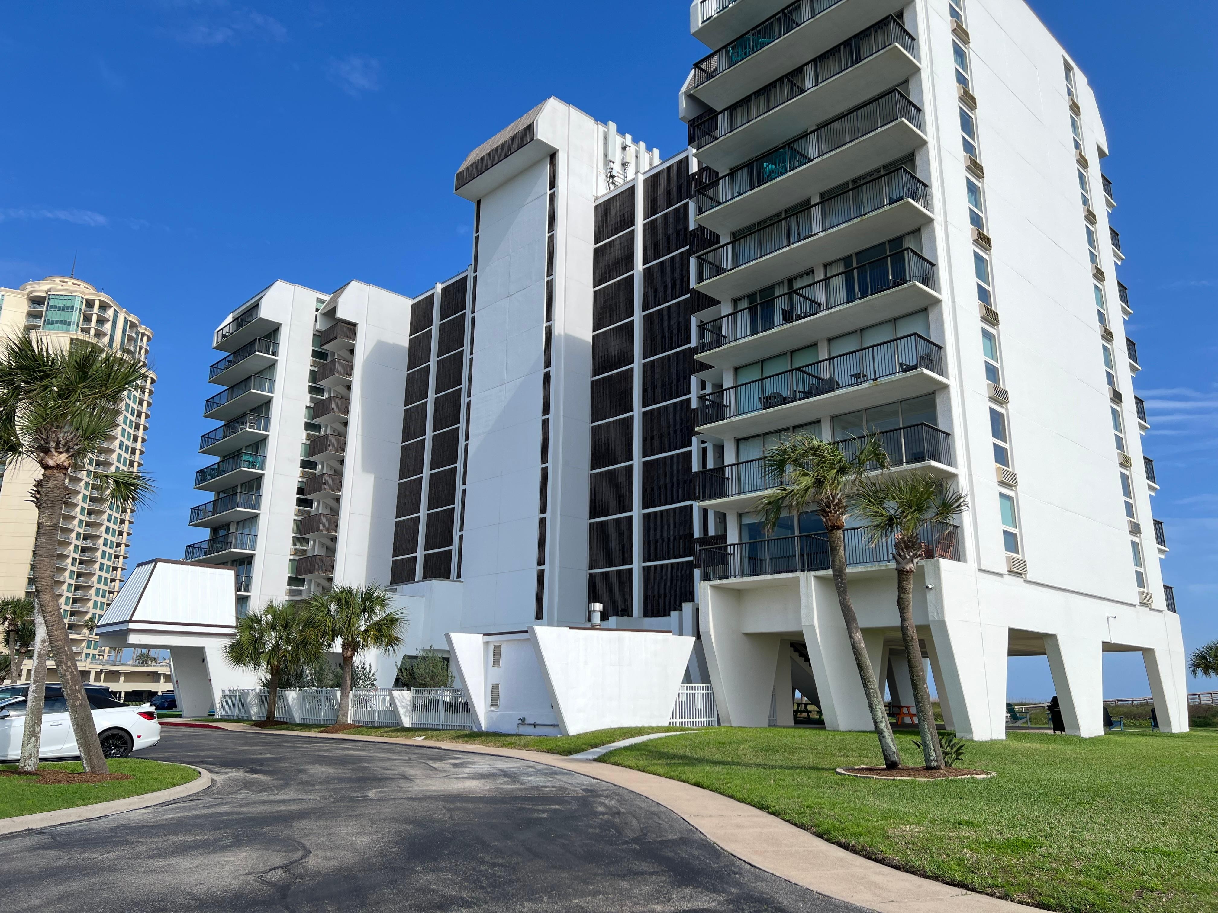 Front of the condominium 