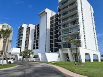 Front of the condominium