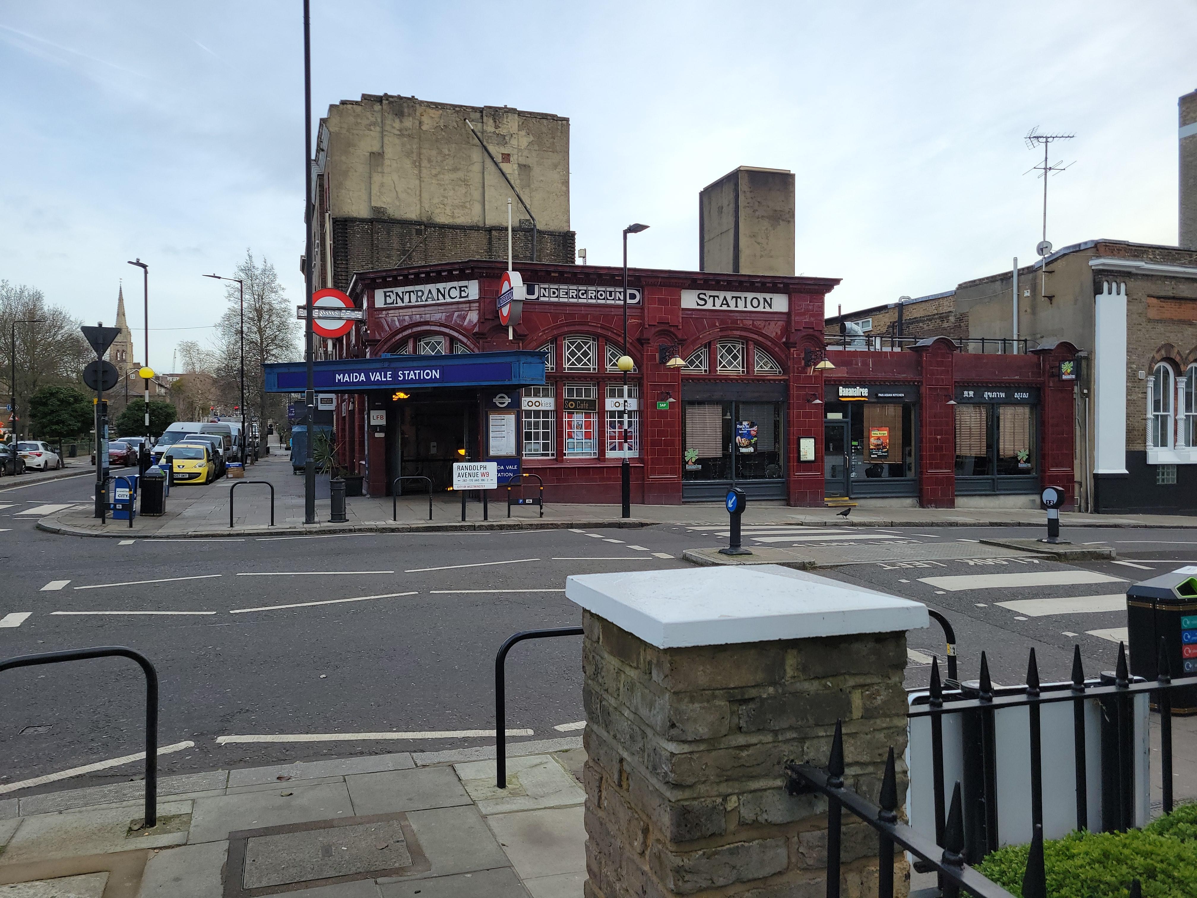 Maida Vale Station - closest Underground Stop