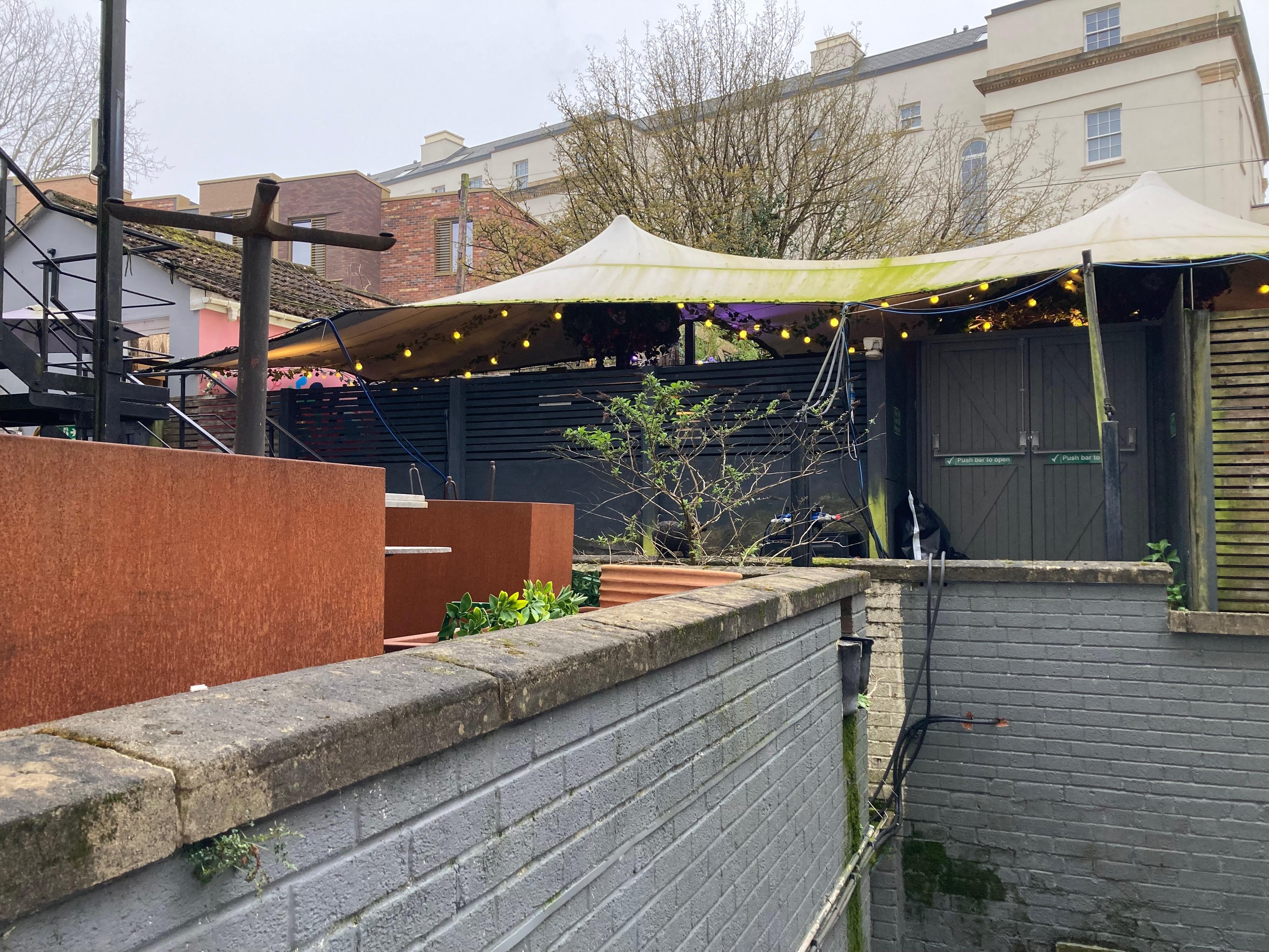 View from bedroom window