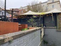 View from bedroom window