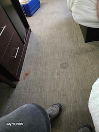 Carpet stains