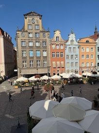 Utsikten fra rommet, rett på Hard Rock Café!