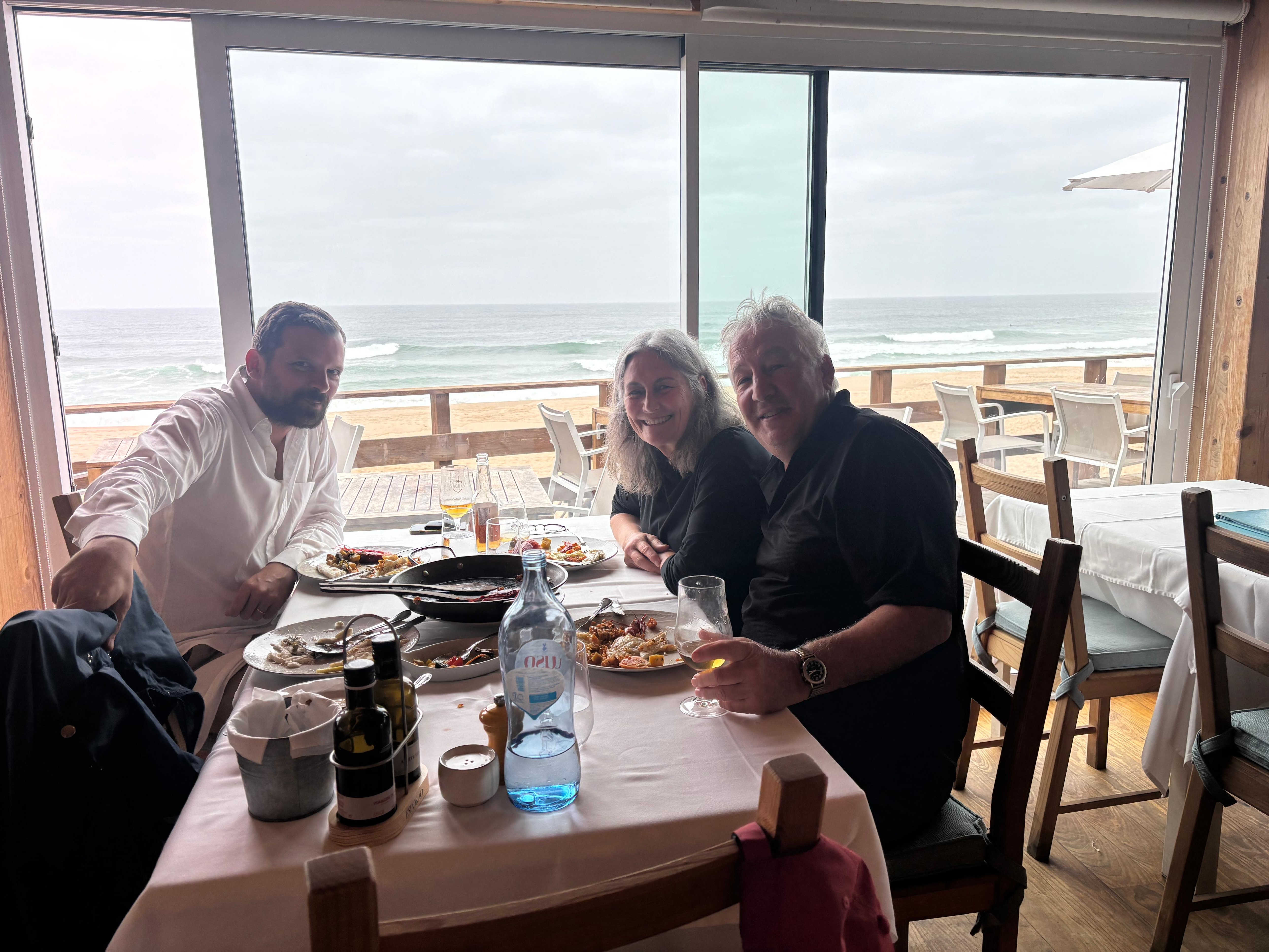 We had a fabulous lunch with Henrique at Bar do Fundo in Collares, the day of our private tour.