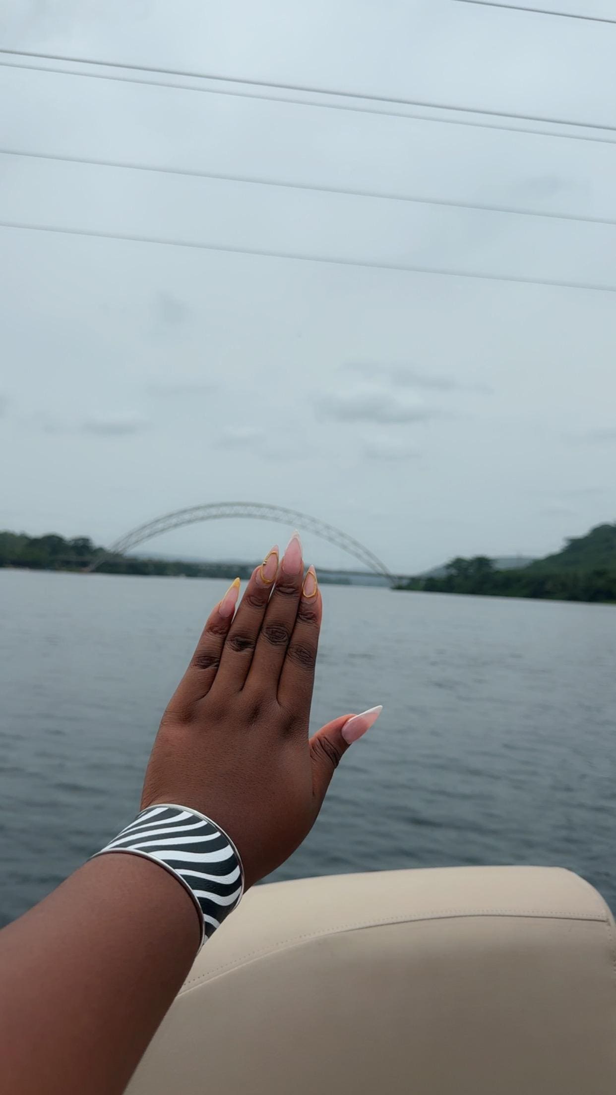Boat cruise at the lakeside