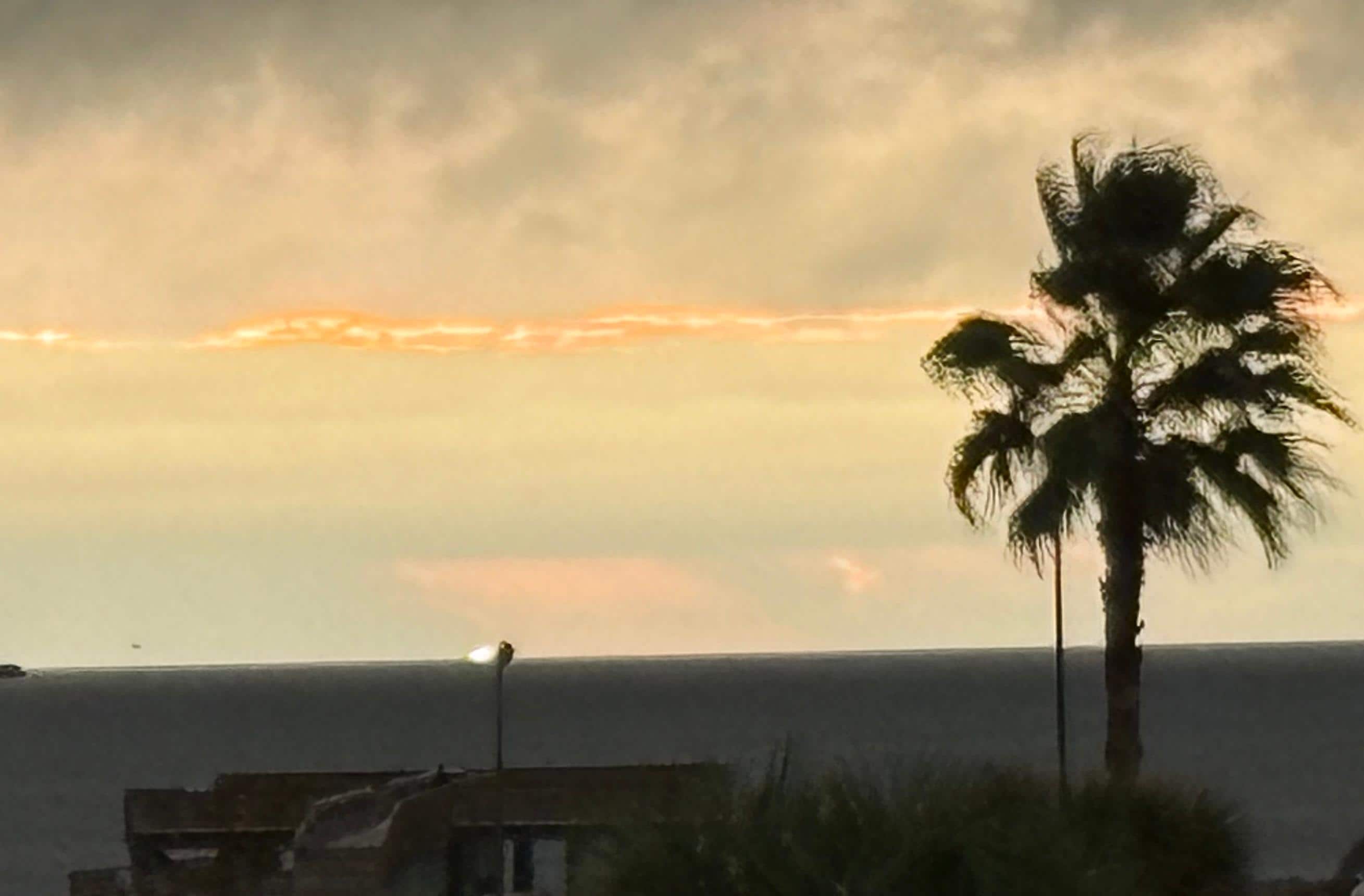 View of the Bay from the front yard