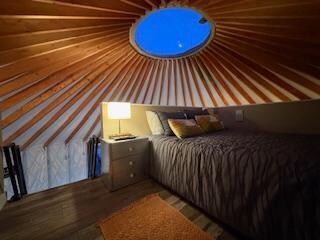 Being able to fall asleep under the stars.